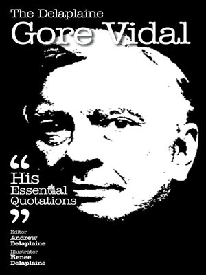 cover image of The Delaplaine Gore Vidal